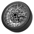 A spinning Tire