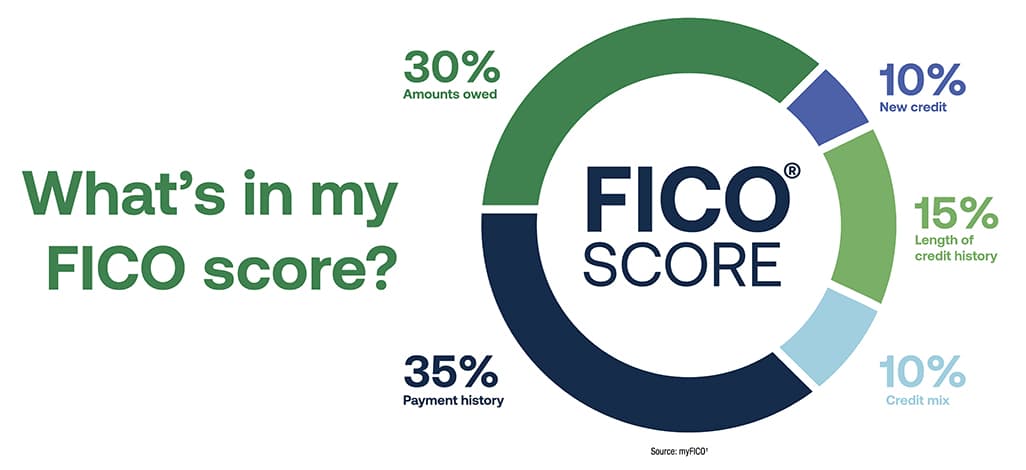 What's in my FICO score?